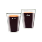 Load image into Gallery viewer, Double walled coffee glasses 200ml
