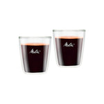 Load image into Gallery viewer, Double walled coffee glasses 80ml
