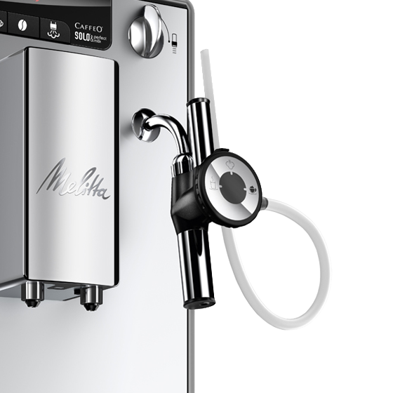 Machine à expresso automatique Caffeo® Solo® & Milk, argent-noire